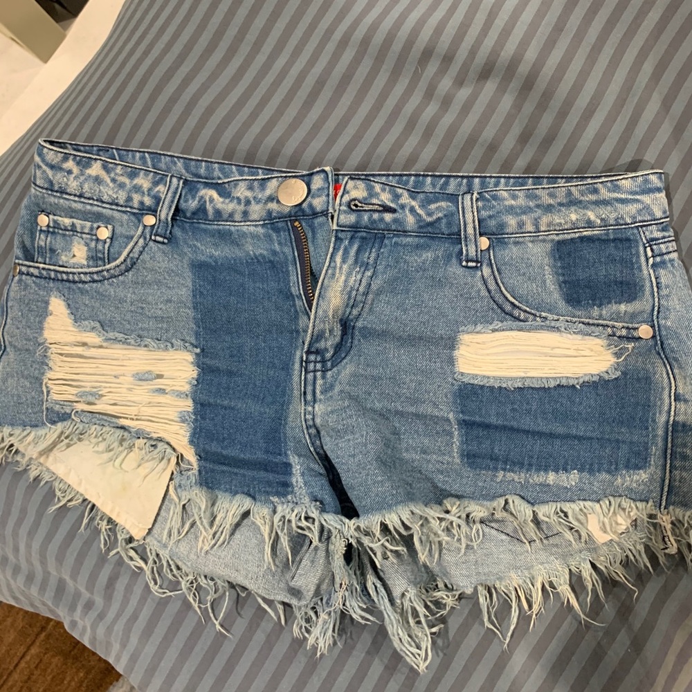 Jean shorts